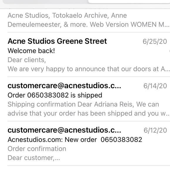 Acne studios rib knit beanie - Picture 8 of 8